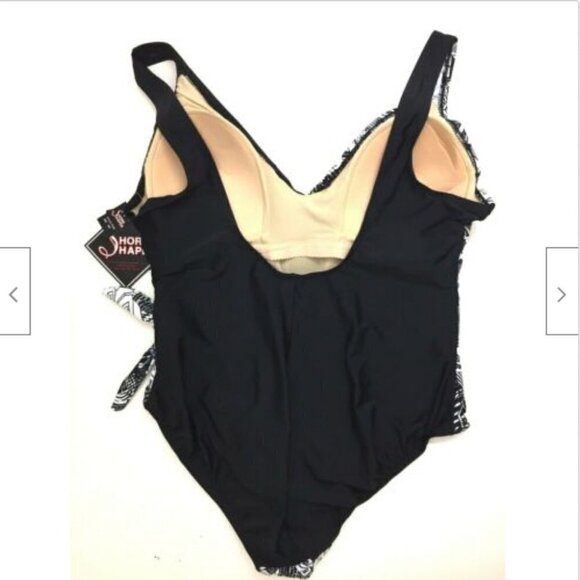 Shore Shapes Plus 1 Pc Bathing Swim Suit 24W - Picture 2 of 5